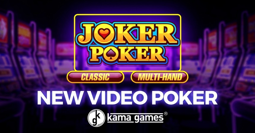 Joker poker machine
